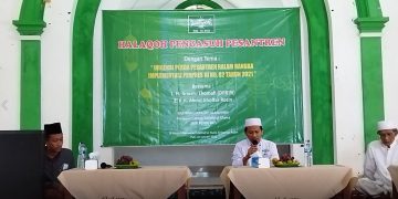 KHIDMAT: Suasana Halaqoh pengasuh pesantren di Pesantren PMH Al-Kautsar Kajen Margoyoso Pati, Minggu ( Istimewa I harianmuria.com )