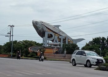 FOTO : Tugu Bandeng Pati ( Istimewa I Harianmuria.com )