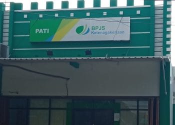 FOTO : Kantor BPJS Kabupaten Pati. ( Istimewa I harianmuria.com )