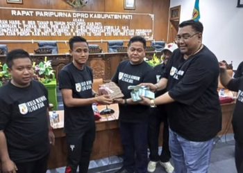 Persipa Dapat Banus dari Wakil Ketua DPRD Pati
