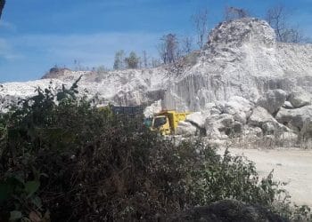 Galian C di pegunungan Kendeng, Sokulilo, Pati ( istimewa I Harianmuria.com )