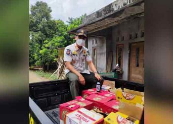 158 Botol Miras Disita Petugas di Jepara
