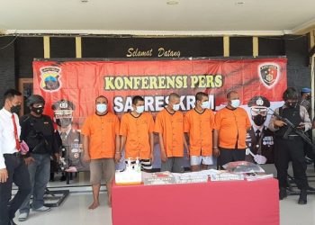 5 Pelaku Curanmor Berhasil Ditangkap di Rembang