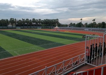 FOTO : Foto Lapangan Stadion Joyokusumo Pati ( Istimewa I harianmuria.com )