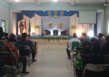 ANTUSIAS : Suasana Kegiatan yang berlangsung di auditorium kampus IPMAFA akan berlangsung dari tanggal 17-19 Juni 2022. ( Istimewa I Harianmuria.com )