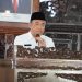 ARAHAN: Pj Bupati Edy Supriyanta memberikan pengarahan dalam Sosialisasi Peran ASN dalam Menunaikan Zakat melalui Baznas di Pendopo R.A Kartini. ( Lingkar Network I Harianmuria.com )