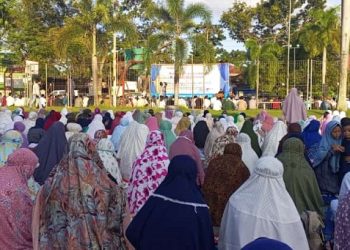KHUSUK : Jamaah Sholat Idhul Adha muhammadiyah Pati di Joyo Kusumo Pati ( Sabtu 09/07/22 )