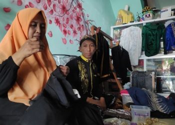 Menjelang HUT RI, Penyedia Sewa Kostum di Rembang Banjir Orderan