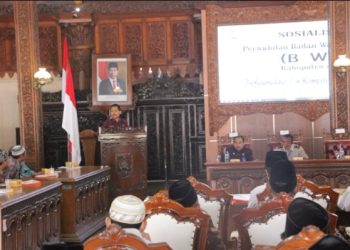 BWI Kabupaten Jepara Sosialisasikan Pengelolaan Wakaf Produktif Kepada Nadzir se-Kabupaten