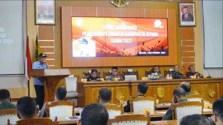 Jelang Pemilihan Petinggi, Pemkab Jepara Selenggarakan Rapat Koordinasi. (Muslichul Basid/Harianmuria.com)