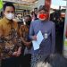Gubernur Jateng Ganjar Pranowo didampingi Bupati Kendal Dico M Ganinduto temui nelayan di SPBN Bandengan Kendal. (Arvian Maulana/Harianmuria.com)