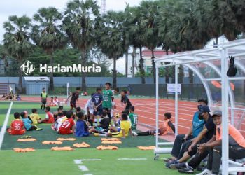 Stadion Joyokusumo di Kabupaten Pati. (Istimewa/Harianmuria.com)