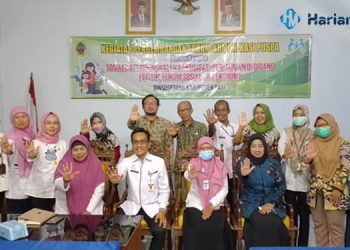 Puspa Berani Pati saat melakukan sosialisasi program Three Ends. (Istimewa/harianmuria.com)