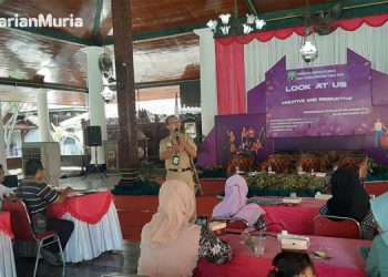 PELATIHAN: Peningkatan kapasitas penyandang disabilitas di Pendapa Museum RA Kartini, Senin (28/11). (R Teguh Wibowo/Harianmuria.com)