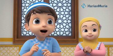 Kartun Hafiz & Hafiza, salah satu rekomendasi tontonan menarik dapat kenalkan anak pada Al Quran. (YouTube Hafiz&Hafiza/Harianmuria.com)
