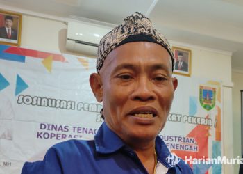 Kepala FSP RTMM Kabupaten Kudus : Subaan. (Nisa Hafizhotus Syarifa/Harianmuria.com)
