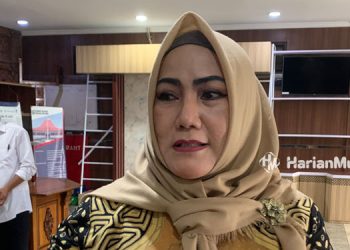 Ketua DPD Partai Golkar Kudus : Tri Erna Sulistyawati. (Ihza Fajar/Harianmuria.com)