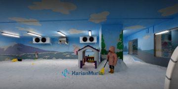 Snow World, salah satu destinasi wisata salju yang ada di Jawa Tengah. (GMaps Siska DC/Harianmuria.com)