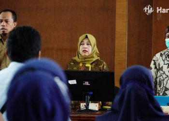 KOORDINASI: Rapat Koordinasi Kabupaten/Kota Layak Anak (KLA) di Ruang Pragola Setda Kabupaten Pati, Senin (16/1). (Istimewa/Harianmuria.com)