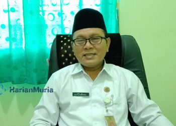 Kasi Pendidikan Madrasah Kemenag Pati, Ruhani. (Arif Febriyanto/Harianmuria.com)