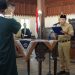 PELANTIKAN: Pj Bupati Jepara Edy Supriyanta saat mengambil sumpah janji jabatan. (Tomi Budianto/Harianmuria.com)