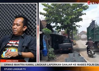 Ketua Ormas MANTRA, Supriyadi. (Lingkar TV)