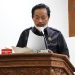 DPRD Pati Suwarno yang menyebut bahwa Komisi D akan menggodok Raperda Pertanian. (Arif/Harianmuria.com)