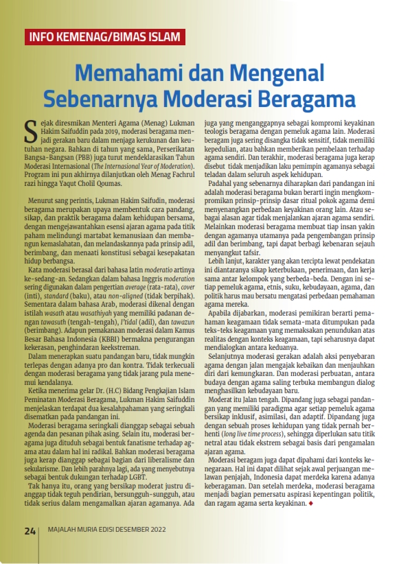 Majalah Muria Edisi Desember 2022 25 Majalah Muria Edisi Desember 2022