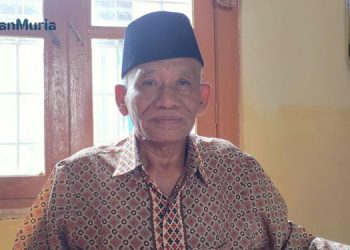 Menerangkan: Imam Zarkasi, Ketua Baznas Kabupaten Pati. (Mishbah/Harianmuria.com)