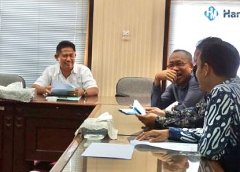 RAKOR: Komisi A DPRD Kudus bersama empat OPD saat melakukan rapat koordinasi mengevaluasi LKPJ Bupati Tahun 2022, Rabu (5/4). (Ihza/Harianmuria.com)
