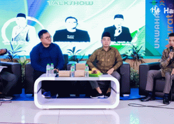Muhammad Yusrul Niam Aulamuna, salah satu bacaleg dari PKB. (Ihza/Harianmuria.com)