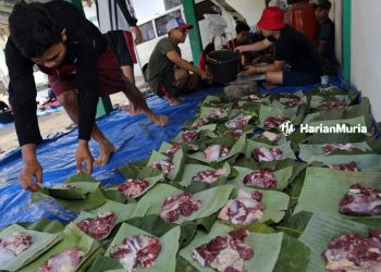 Ilustrasi daging kurban. (Antara/Harianmuria.com)