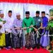 SIMBOLIS : Peresmian Pondok Pesantren Tahfidh Mamba'ul Furqon Al-Atthas di Desa Prambatan Kidul, Kaliwungu, Kudus, Minggu (25/6) malam. (Ihza Fajar/Harianmuria.com)