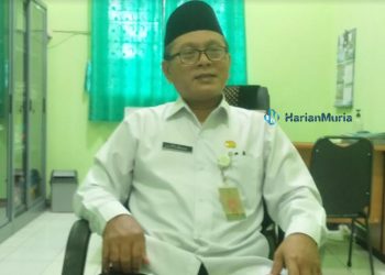 Kasi Pendidikan Madrasah Kemenag Pati, Ruhani. (Mishbah/Harianmuria.com)