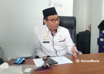 Kepala Seksi Penyelenggara Haji dan Umroh (PHU) Abdul Khamid. (Setyo Nugroho/Harianmuria.com)