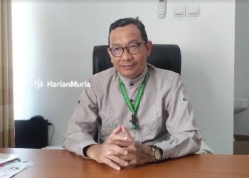 MENERANGKAN: Kasi PHU Kemenag Pati : Abdul Hamid. (Mishbah/Harianmuria.com)