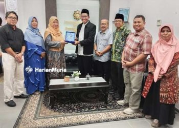 KERJA SAMA: IAIN Kudus melakukan kerja sama dengan INHART Malaysia, pada Selasa, Selasa, 11 Juli 2023. (Nisa Hafizhotus. S/Harianmuria.com)