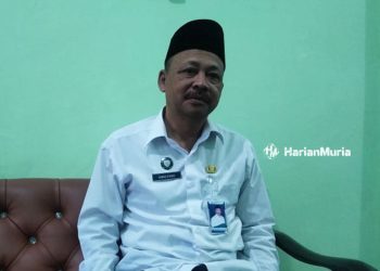 Plt Kepala Kemenag Pati sekaligus Ketua Satgas Sertifikat Halal Ahmad Syaikhu. (Khairul Mishbah/Harianmuria.com)