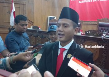 Baru Dilantik, Joko Mustiko PAW DPRD Pati Janji Serap Aspirasi Warga - Harianmuria Pengganti Antar Waktu (PAW) anggota Dewan Perwakilan Rakyat Daerah (DPRD) Kabupaten Pati, Joko Mustiko. (Arif Febriyanto/Harianmuria.com)
