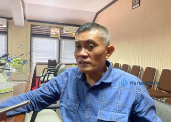 Ketua Komisi C DPRD Kudus, Rochim Sutopo. (Ihza Fajar/Harianmuria.com)
