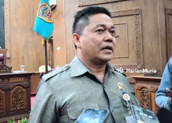 Ketua DPRD Pati, Ali Badrudin. (Arif Febriyanto/Harianmuria.com)