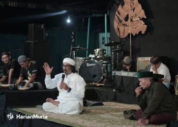 Ngaji NgAllah Suluk Maleman “Gen-Dupak” yang digelar pada Sabtu (16/9/2023). (Dok. Harianmuria.com)