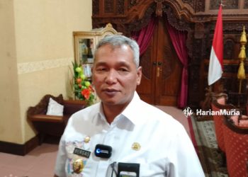 Penjabat (Pj) Bupati Kudus Bergas Catursasi Penanggungan. (Ihza Fajar/Harianmuria.com)