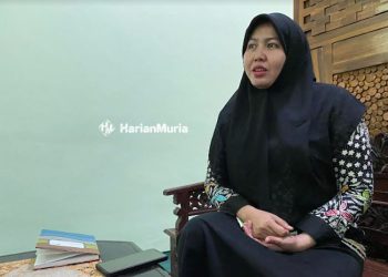 Akhir Tahun, 600 Guru Madrasah di Kudus Dapat Tunjangan Inpassing - Harianmuria Kasi Pendidikan Madrasah Kemenag Kudus, Salma Munawaroh. (Nisa Hafizhotus Syarifa/Harianmuria.com)