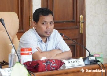 Anggota Komisi B DPRD Pati, Narso. (Arif Febriyanto/Harianmuria.com)