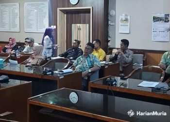 Suasana di kantor DPRD Rembang. (Vicky Rio/Lingkarjateng.id)