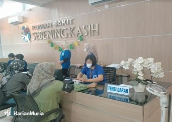 ILUSTRASI: Pelayanan kesehatan di Rumah Sakit Sebening Kasih Tayu Pati, belum lama ini. (Arif Febriyanto/Harianmuria.com)