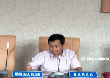 Anggota Komisi B DPRD Pati, Narso. (Arif Febriyanto/Harianmuria.com)
