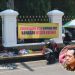SAMPAIKAN ASPIRASI: Sejumlah banner di pajang kawasan Alun-Alun Simpang Lima Pati sebagai bentuk protes belum lama ini. (Arif Febriyanto/Harianmuria.com)
