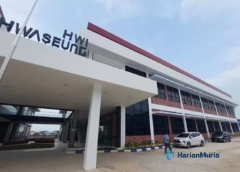 ILUSTRASI: Salah satu perusahaan asing asal Korea Selatan yang menanamkan investasi di Kecamatan Batangan, Kabupaten Pati. (Humas Pati/Harianmuria.com)